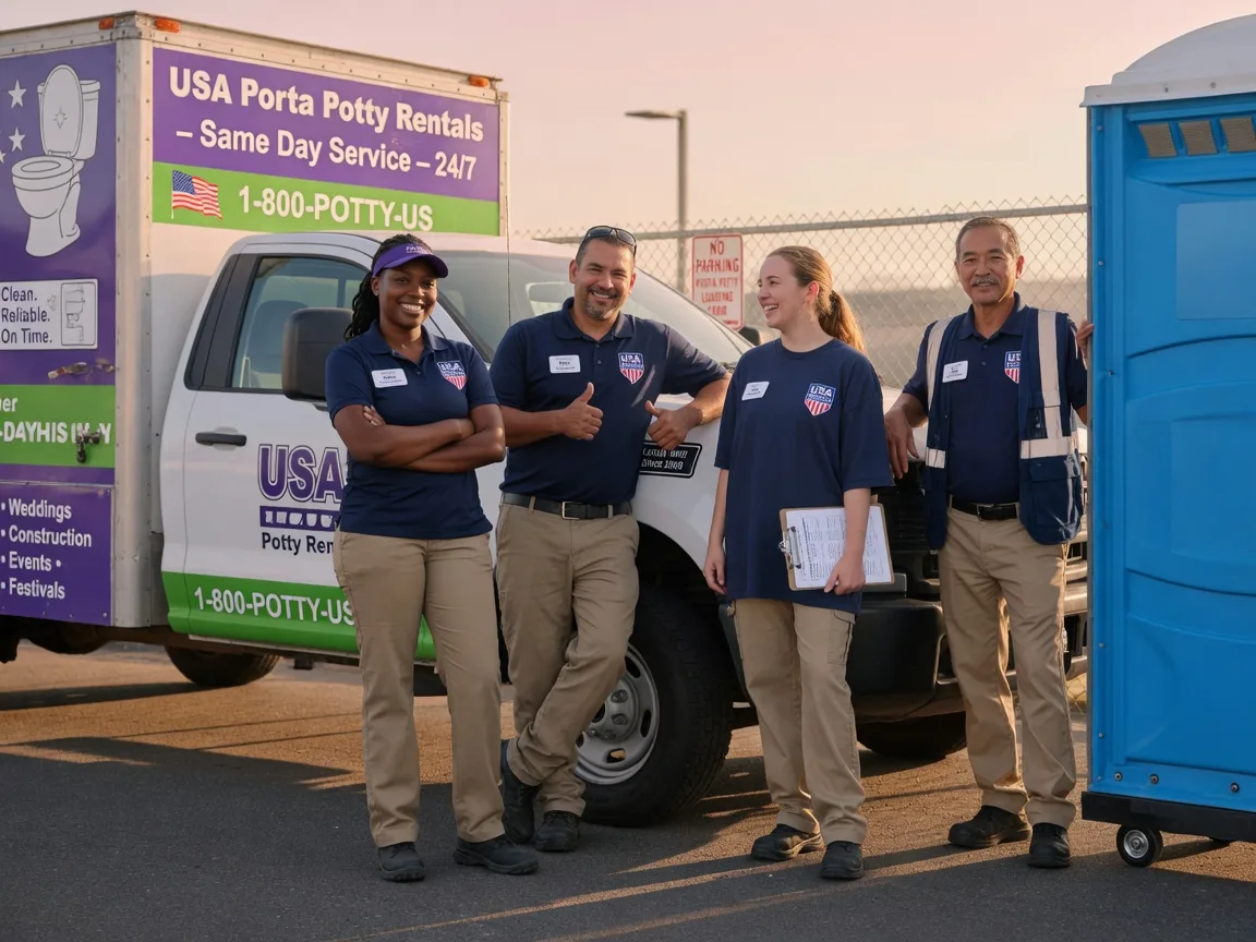 Porta Potty Rental company in Eureka, IL