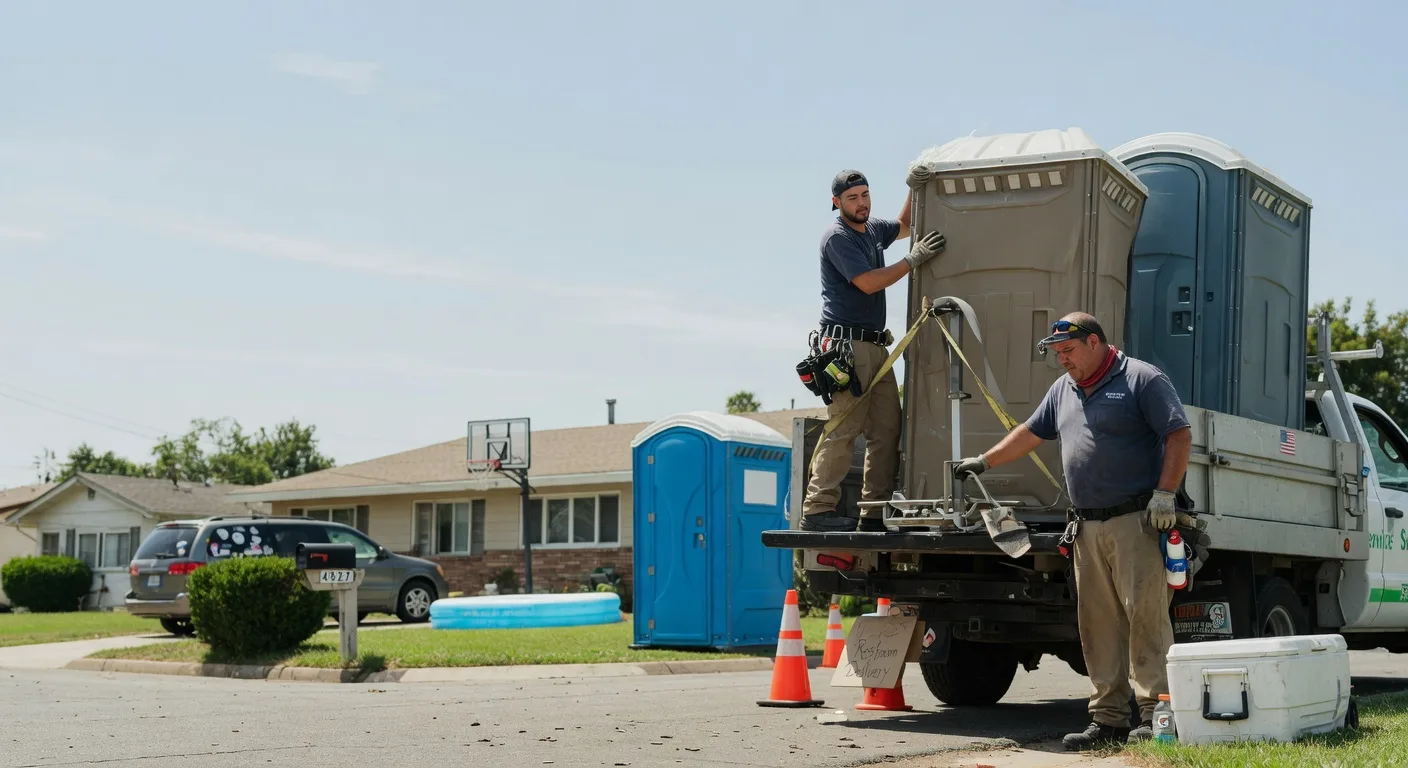 Porta Potty Rental in Eureka, IL near me